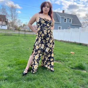 Floral jumpsuit
